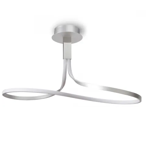 Lustra Plafon NUR PLATA CROMO 4980 Mantra LED, Argintiu, Spania