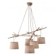 Candelabru SABINA 6175 Mantra E27, Lemn, Spania