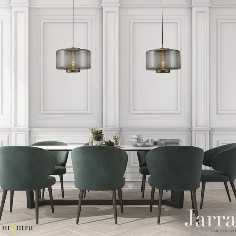 Pendul JARRAS 6191 Mantra E27, Crom, Spania