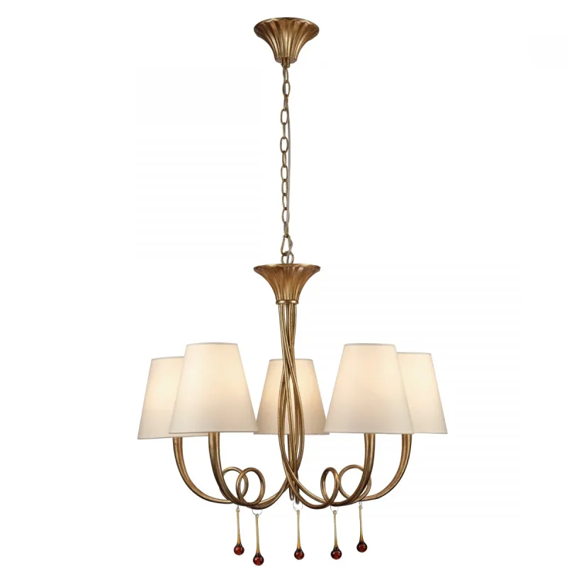 Candelabru PAOLA DORADA 6206 Mantra E14, Auriu, Spania