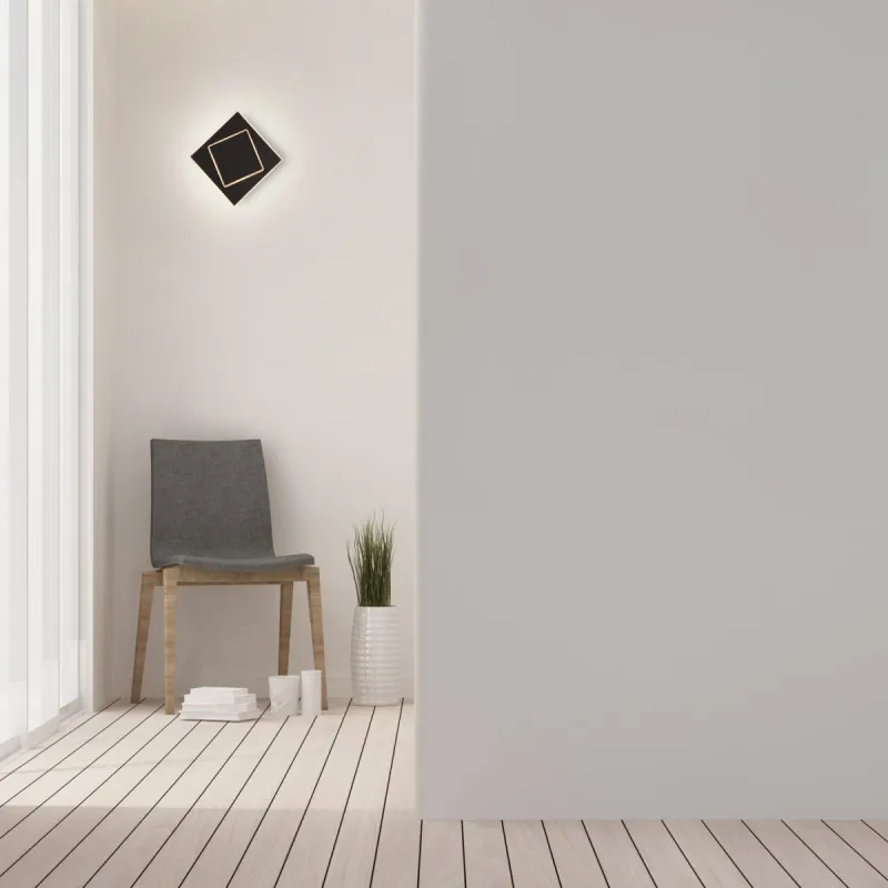 Aplica DAKLA 6427 Mantra LED, Negru, Spania