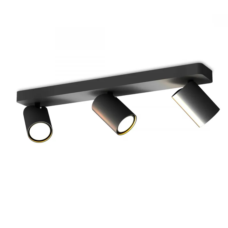 Lustra Spot SAL -Black 6711 Mantra GU10, Negru, Spania