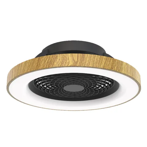 Plafoniera cu ventilator TIBET 7127 Mantra LED, Negru, Spania