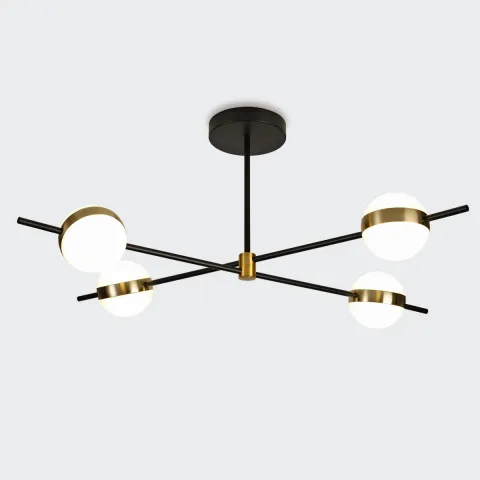 Lustra Plafon CUBA 7162 Mantra LED, Auriu, Spania