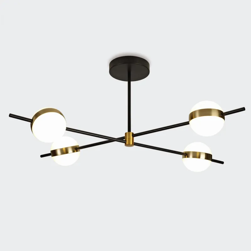 Lustra Plafon CUBA 7162 Mantra LED, Auriu, Spania