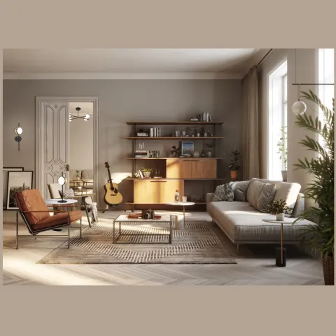 Veioza CUBA 7164 Mantra LED, Auriu, Spania