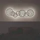 Aplica COLLAGE 7232 Mantra LED, Negru, Spania
