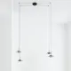 Suspensie ORION 7307 Mantra LED, Negru, Spania