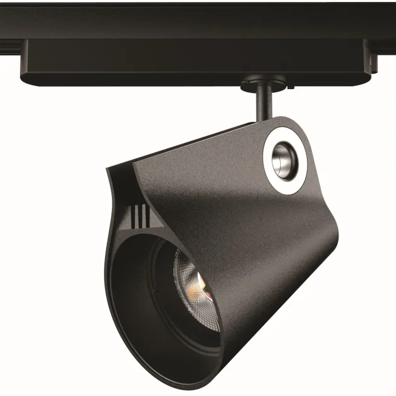 Downlight Sina 1 Faza IPSILON 7318 Mantra LED, Negru, Spania