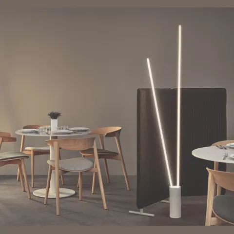 Lampadar VERTICAL 7345 Mantra LED, Alb, Spania