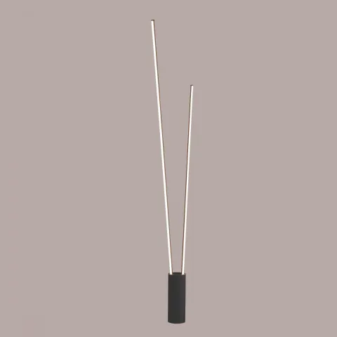 Lampadar VERTICAL 7346 Mantra LED, Negru, Spania