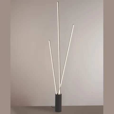 Lampadar VERTICAL 7348 Mantra LED, Negru, Spania