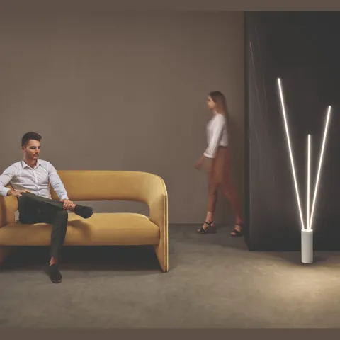 Lampadar VERTICAL 7348 Mantra LED, Negru, Spania