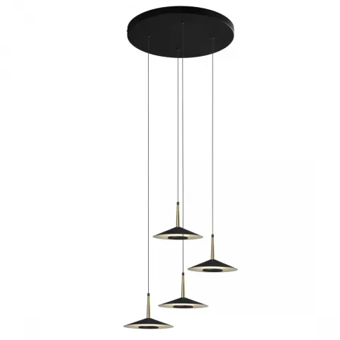 Suspensie ORION 7476 Mantra LED, Negru, Spania