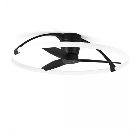 Plafoniera cu ventilator NEPAL 7531 Mantra LED, Negru, Spania