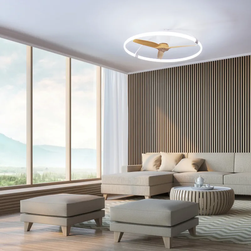 Plafoniera cu ventilator NEPAL 7532 Mantra LED, Alb, Spania