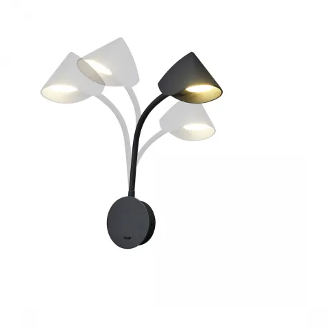 Aplica Dormitor GOA 7721 Mantra LED, Negru, Spania
