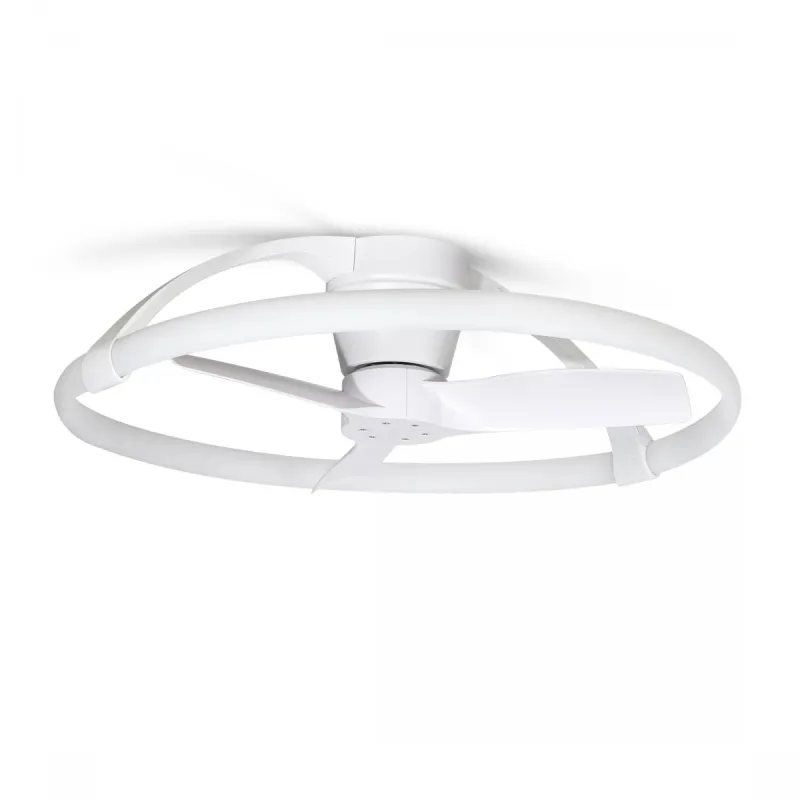 Plafoniera cu ventilator NEPAL MINI 7801 Mantra LED, Alb, Spania