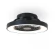 Plafoniera cu ventilator TIBET MINI  7805 Mantra LED, Negru, Spania