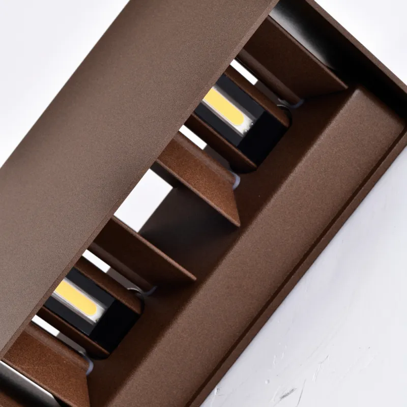Aplica Exterior DAVOS 7818 Mantra LED, Corten, Spania