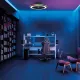 Plafoniera cu ventilator GAMER 7862 Mantra LED, Negru, Spania