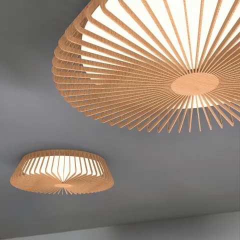 Plafoniera HIMALAYA CEILING 7964 Mantra LED, Lemn, Spania