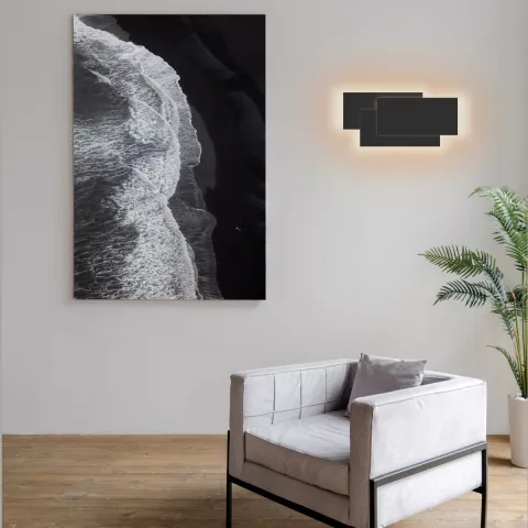 Aplica TAHITI XL 8088 Mantra LED, Negru, Spania