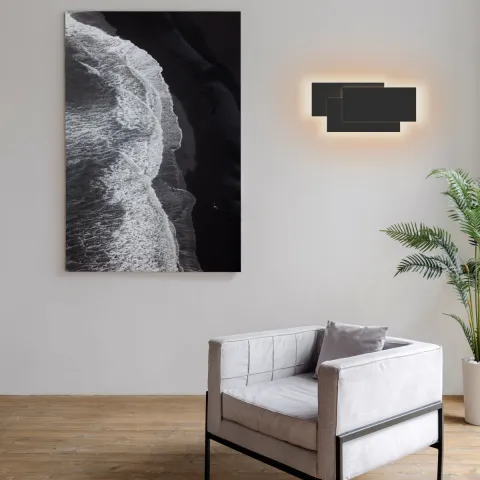Aplica TAHITI XL 8090 Mantra LED, Negru, Spania