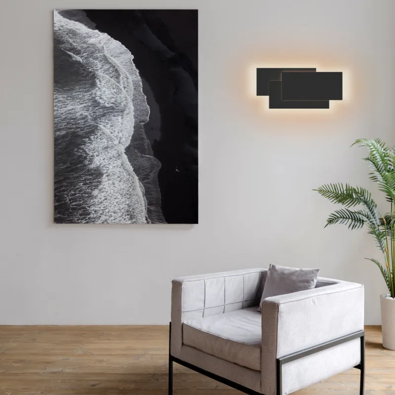Aplica TAHITI XL 8090 Mantra LED, Negru, Spania