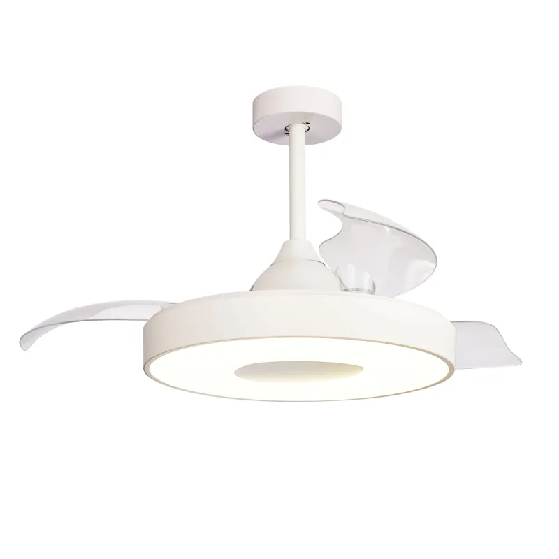 Plafoniera cu ventilator COIN FAN 8216 Mantra LED, Alb, Spania