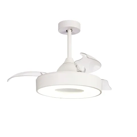 Plafoniera cu ventilator COIN FAN MINI 8219 Mantra LED, Alb, Spania