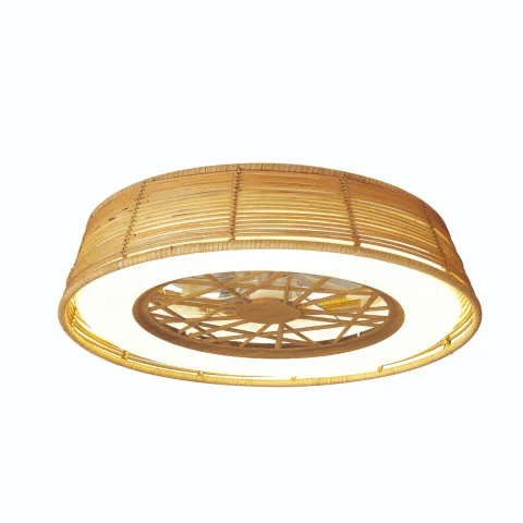 Plafoniera cu ventilator INDONESIA MINI 8225 Mantra LED, Lemn, Spania