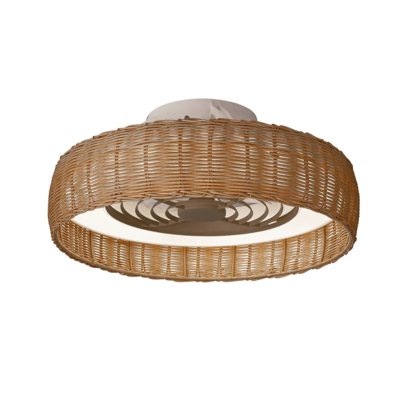Plafoniera cu ventilator KILIMANJARO MINI 8226 Mantra LED, Lemn, Spania