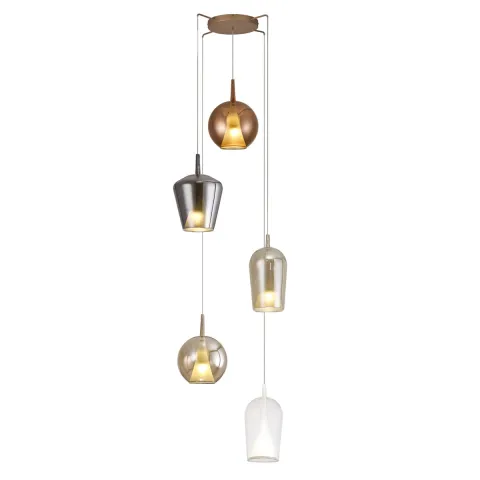 Suspensie ELSA 8259 Mantra E27, Auriu, Spania