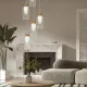 Suspensie NORA White/MADERA 8275 Mantra E27, Alb, Spania