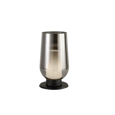 Veioza NORA -Black/MARMOL 8289 Mantra E27, Negru, Spania