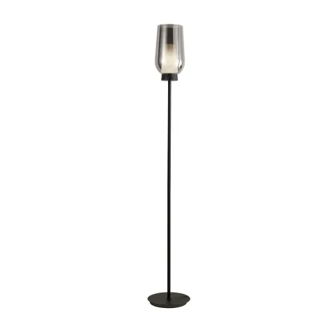 Lampadar NORA -Black/MARMOL 8290 Mantra E27, Negru, Spania