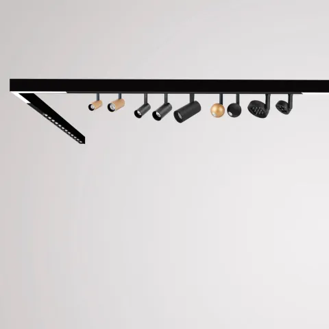 Downlight Sina Magnetica MAGNETO 8339 Mantra LED, Negru, Spania