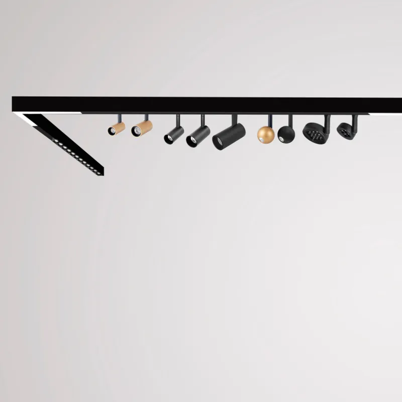 Downlight Sina Magnetica MAGNETO 8339 Mantra LED, Negru, Spania