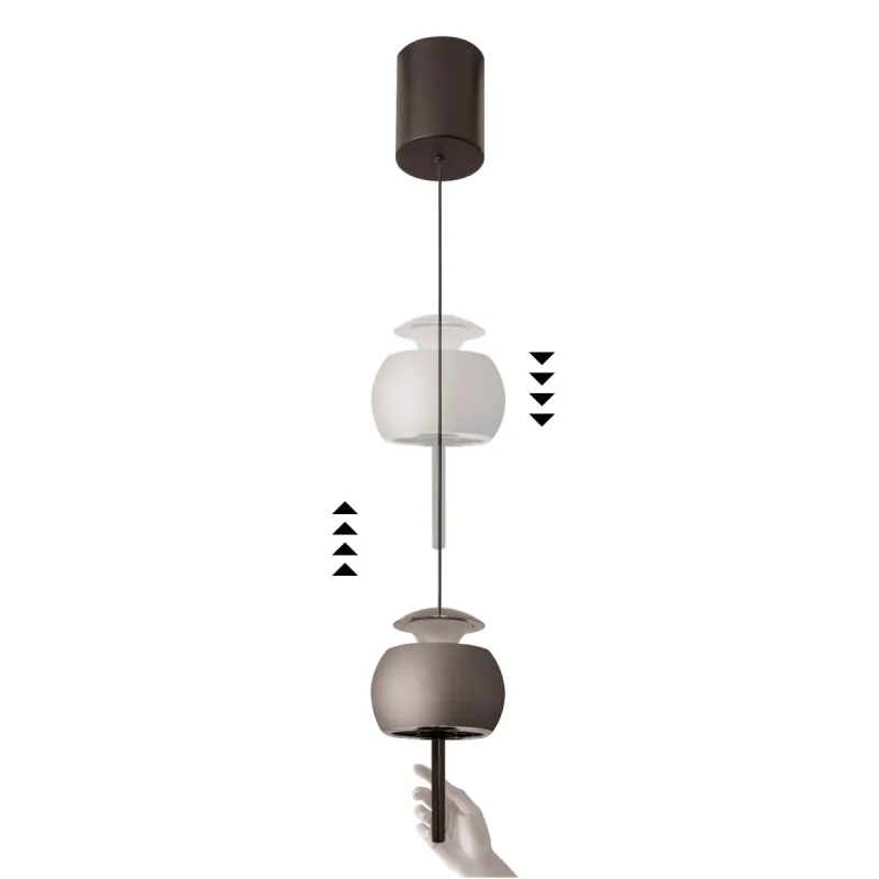 Pendul ROLLER 8409 Mantra LED, Portocaliu, Spania