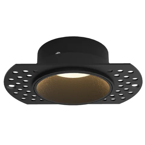 Downlight Incastrat LANCES 8665 Mantra GU10, Negru, Spania
