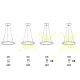 Suspensie RIUMAR 8677 Mantra LED, Nisip, Spania