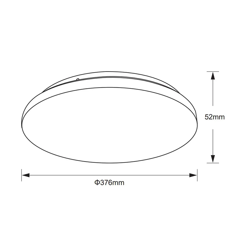 Plafoniera ZERO CCT 8694 Mantra LED, Alb, Spania