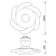 Plafoniera cu ventilator FLOWER 8704 Mantra LED, Alb, Spania