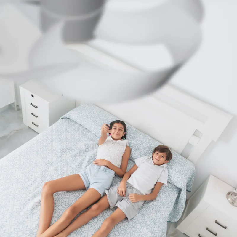 Plafoniera cu ventilator ROSE 8705 Mantra LED, Alb, Spania