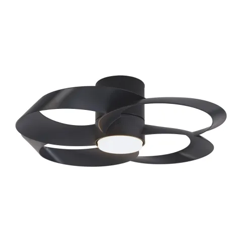 Plafoniera cu ventilator ROSE 8706 Mantra LED, Negru, Spania