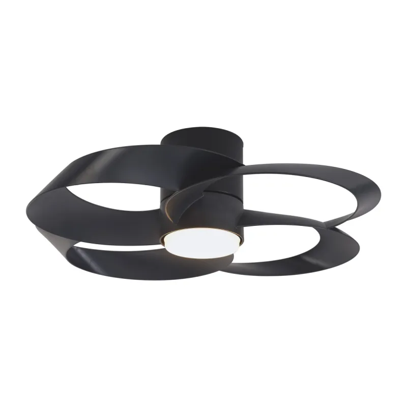 Plafoniera cu ventilator ROSE 8706 Mantra LED, Negru, Spania