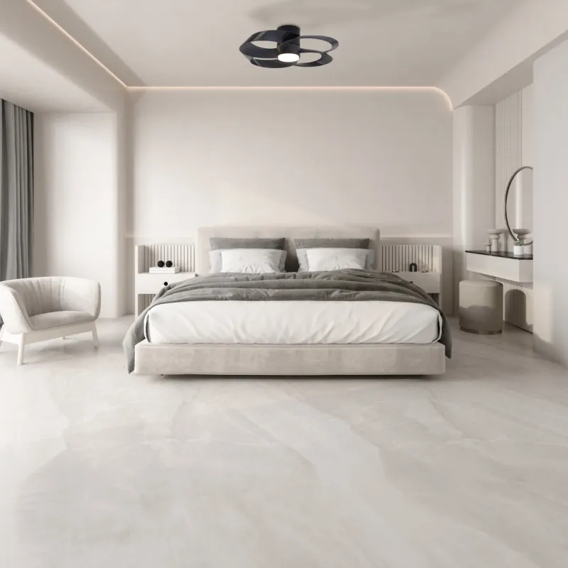 Plafoniera cu ventilator ROSE 8706 Mantra LED, Negru, Spania