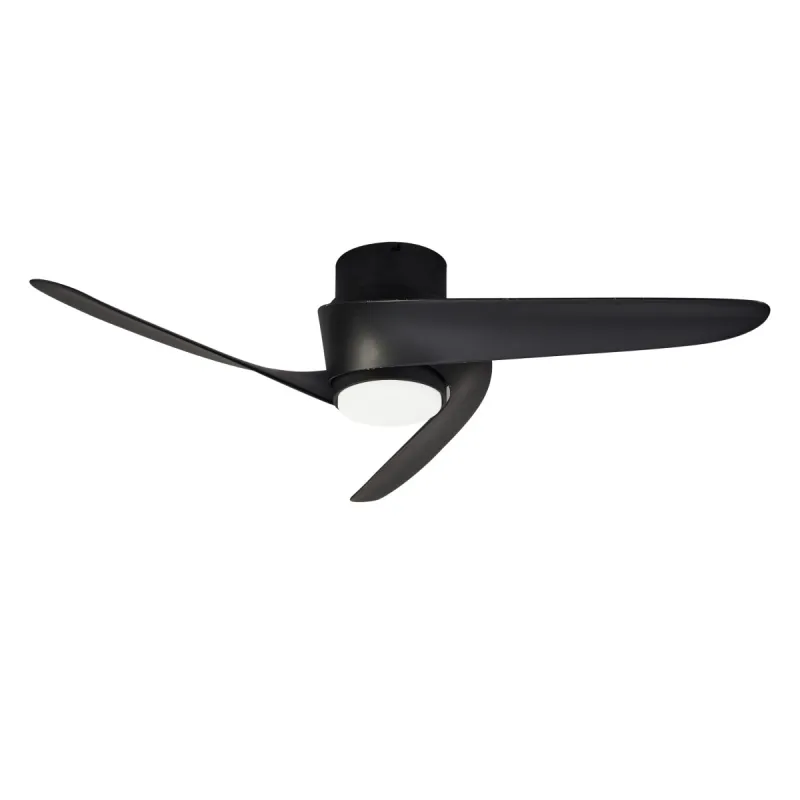 Plafoniera cu ventilator ISLAND 8712 Mantra LED, Negru, Spania