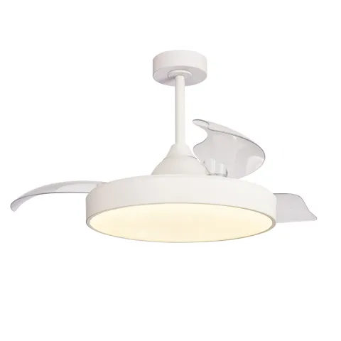 Plafoniera cu ventilator ALASKA 8752 Mantra LED, Alb, Spania